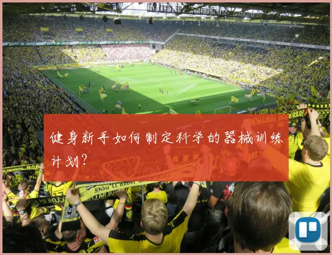 健身新手如何制定科学的器械训练计划？